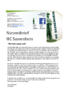 Nieuwsbrief 24 najaar 2022 – HC Sassenhein